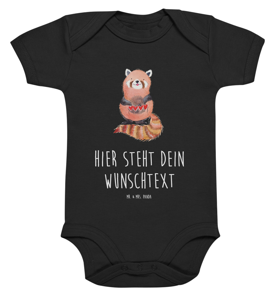 Personalisierter Baby Body Roter Panda Personalisierter Baby Body, Personalisierte Babykleidung, Personalisierter Babystrampler, Personalisierter Strampler, Personalisierter Wickelbody, Personalisierte Baby Erstausstattung, Junge, Mädchen, Tiermotive, Gute Laune, lustige Sprüche, Tiere, Panda, Liebe, Rot, Herz, Liebling, Lieblingsmensch