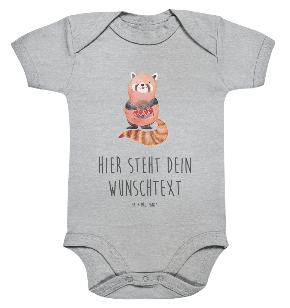 Personalisierter Baby Body Roter Panda Personalisierter Baby Body, Personalisierte Babykleidung, Personalisierter Babystrampler, Personalisierter Strampler, Personalisierter Wickelbody, Personalisierte Baby Erstausstattung, Junge, Mädchen, Tiermotive, Gute Laune, lustige Sprüche, Tiere, Panda, Liebe, Rot, Herz, Liebling, Lieblingsmensch