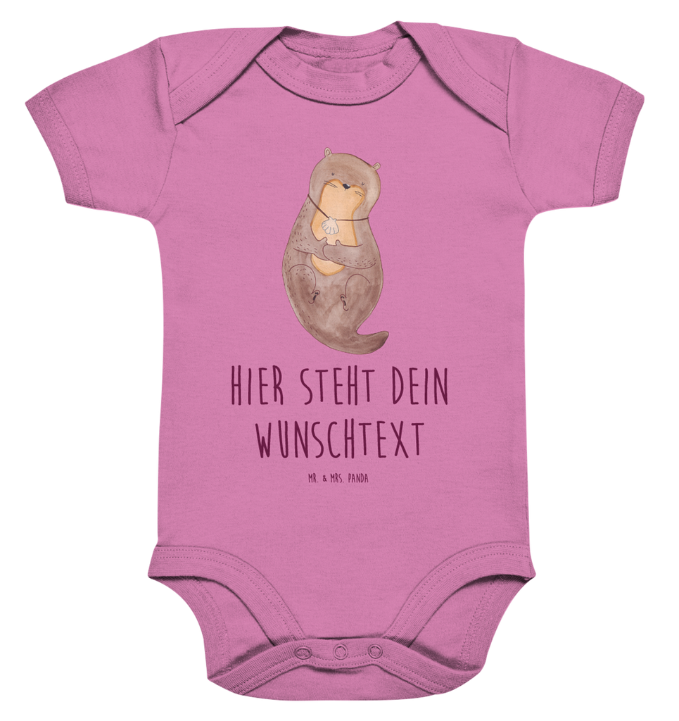 Personalisierter Baby Body Otter mit Muschelmedaillon Personalisierter Baby Body, Personalisierte Babykleidung, Personalisierter Babystrampler, Personalisierter Strampler, Personalisierter Wickelbody, Personalisierte Baby Erstausstattung, Junge, Mädchen, Otter, Fischotter, Seeotter, Otterliebe, grübeln, träumen, Motivation, Tagträumen, Büro