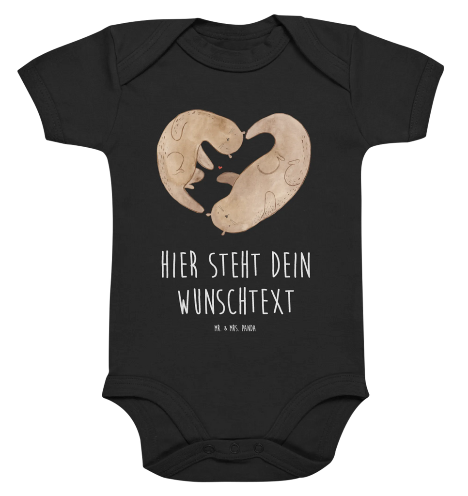 Personalisierter Baby Body Otter Herz Personalisierter Baby Body, Personalisierte Babykleidung, Personalisierter Babystrampler, Personalisierter Strampler, Personalisierter Wickelbody, Personalisierte Baby Erstausstattung, Junge, Mädchen, Otter, Fischotter, Seeotter, Liebe, Herz, Liebesbeweis, Liebesgeschenk, Bessere Hälfte, Love you, Jahrestag, Hochzeitstag, Verlobung, gemeinsames Leben