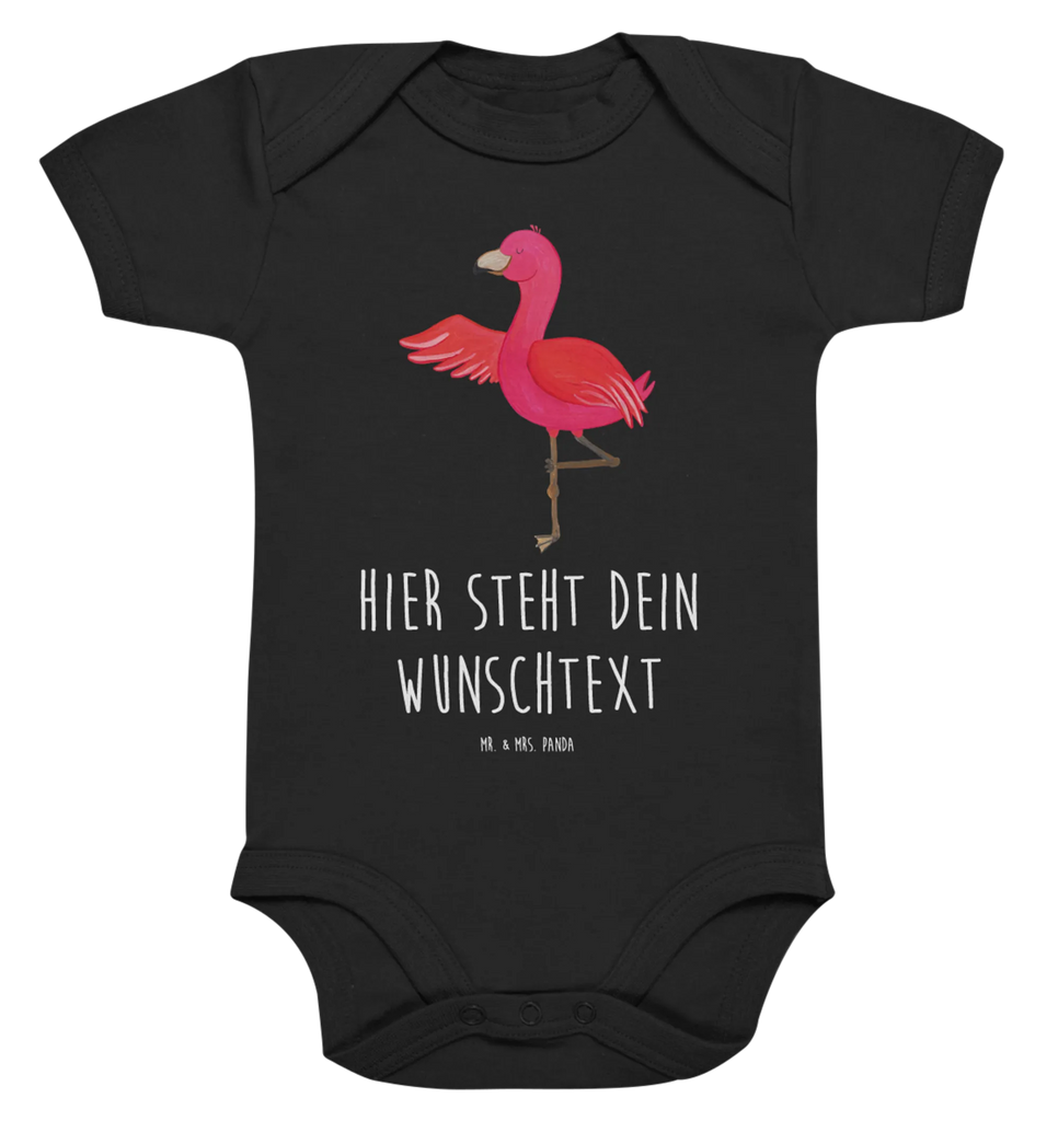 Personalisierter Baby Body Flamingo Yoga Personalisierter Baby Body, Personalisierte Babykleidung, Personalisierter Babystrampler, Personalisierter Strampler, Personalisierter Wickelbody, Personalisierte Baby Erstausstattung, Junge, Mädchen, Flamingo, Vogel, Yoga, Namaste, Achtsamkeit, Yoga-Übung, Entspannung, Ärger, Aufregen, Tiefenentspannung