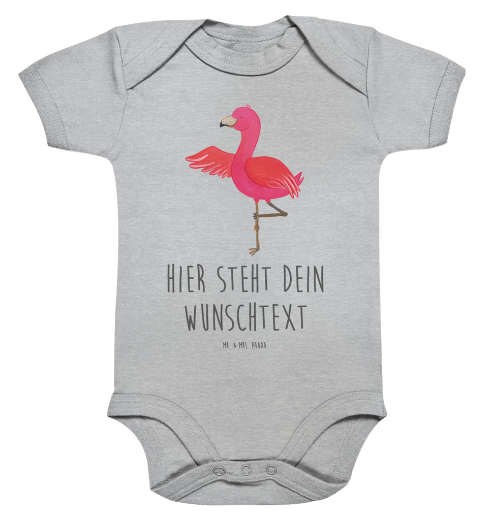 Personalisierter Baby Body Flamingo Yoga Personalisierter Baby Body, Personalisierte Babykleidung, Personalisierter Babystrampler, Personalisierter Strampler, Personalisierter Wickelbody, Personalisierte Baby Erstausstattung, Junge, Mädchen, Flamingo, Vogel, Yoga, Namaste, Achtsamkeit, Yoga-Übung, Entspannung, Ärger, Aufregen, Tiefenentspannung