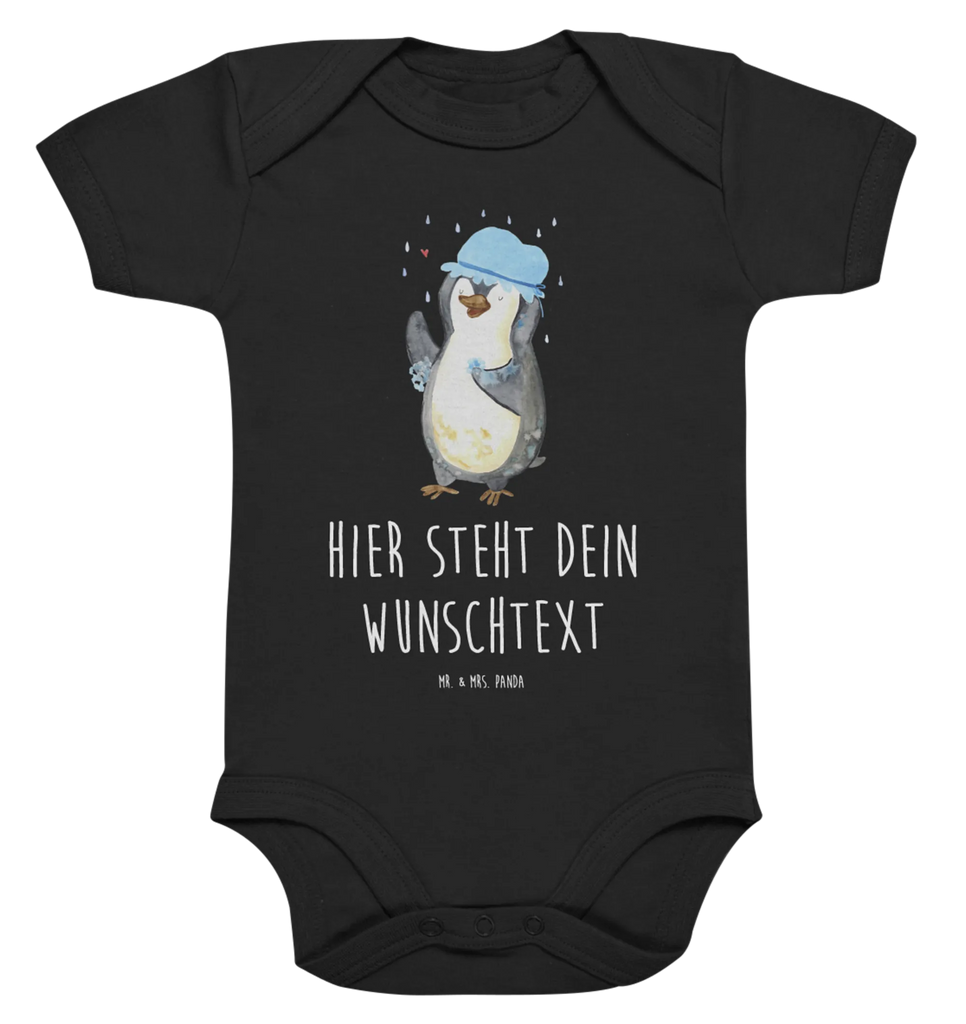 Personalisierter Baby Body Pinguin duscht Personalisierter Baby Body, Personalisierte Babykleidung, Personalisierter Babystrampler, Personalisierter Strampler, Personalisierter Wickelbody, Personalisierte Baby Erstausstattung, Junge, Mädchen, Pinguin, Pinguine, Dusche, duschen, Lebensmotto, Motivation, Neustart, Neuanfang, glücklich sein