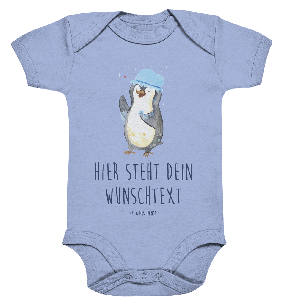 Personalisierter Baby Body Pinguin duscht Personalisierter Baby Body, Personalisierte Babykleidung, Personalisierter Babystrampler, Personalisierter Strampler, Personalisierter Wickelbody, Personalisierte Baby Erstausstattung, Junge, Mädchen, Pinguin, Pinguine, Dusche, duschen, Lebensmotto, Motivation, Neustart, Neuanfang, glücklich sein