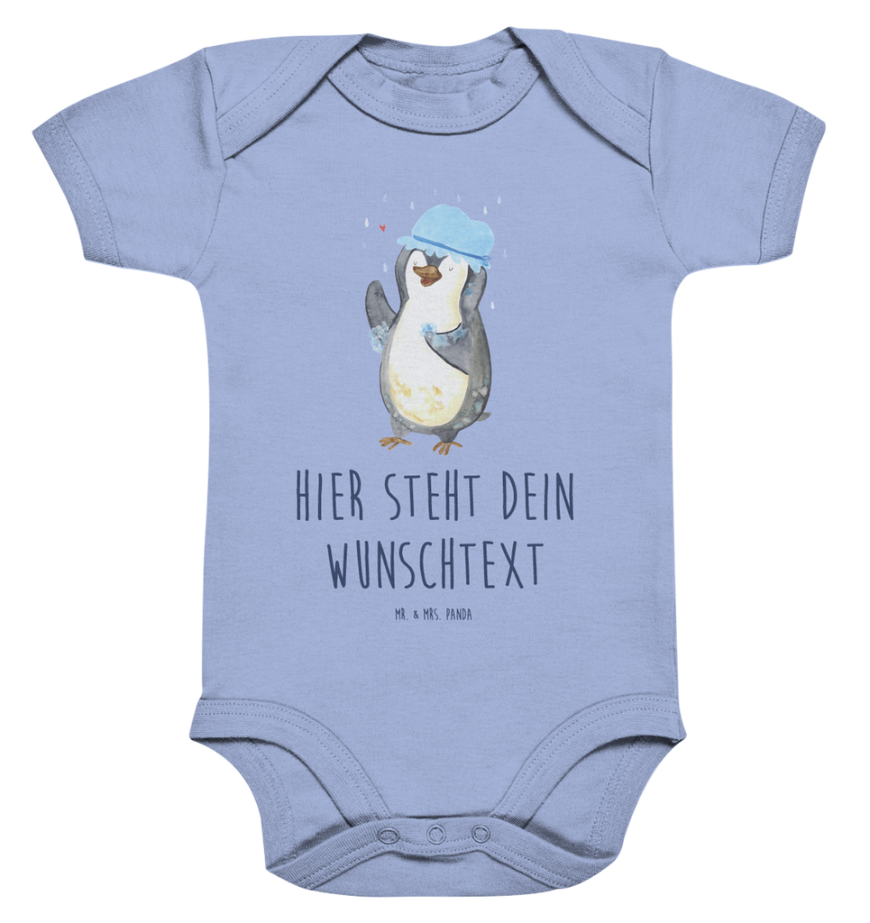 Personalisierter Baby Body Pinguin duscht Personalisierter Baby Body, Personalisierte Babykleidung, Personalisierter Babystrampler, Personalisierter Strampler, Personalisierter Wickelbody, Personalisierte Baby Erstausstattung, Junge, Mädchen, Pinguin, Pinguine, Dusche, duschen, Lebensmotto, Motivation, Neustart, Neuanfang, glücklich sein