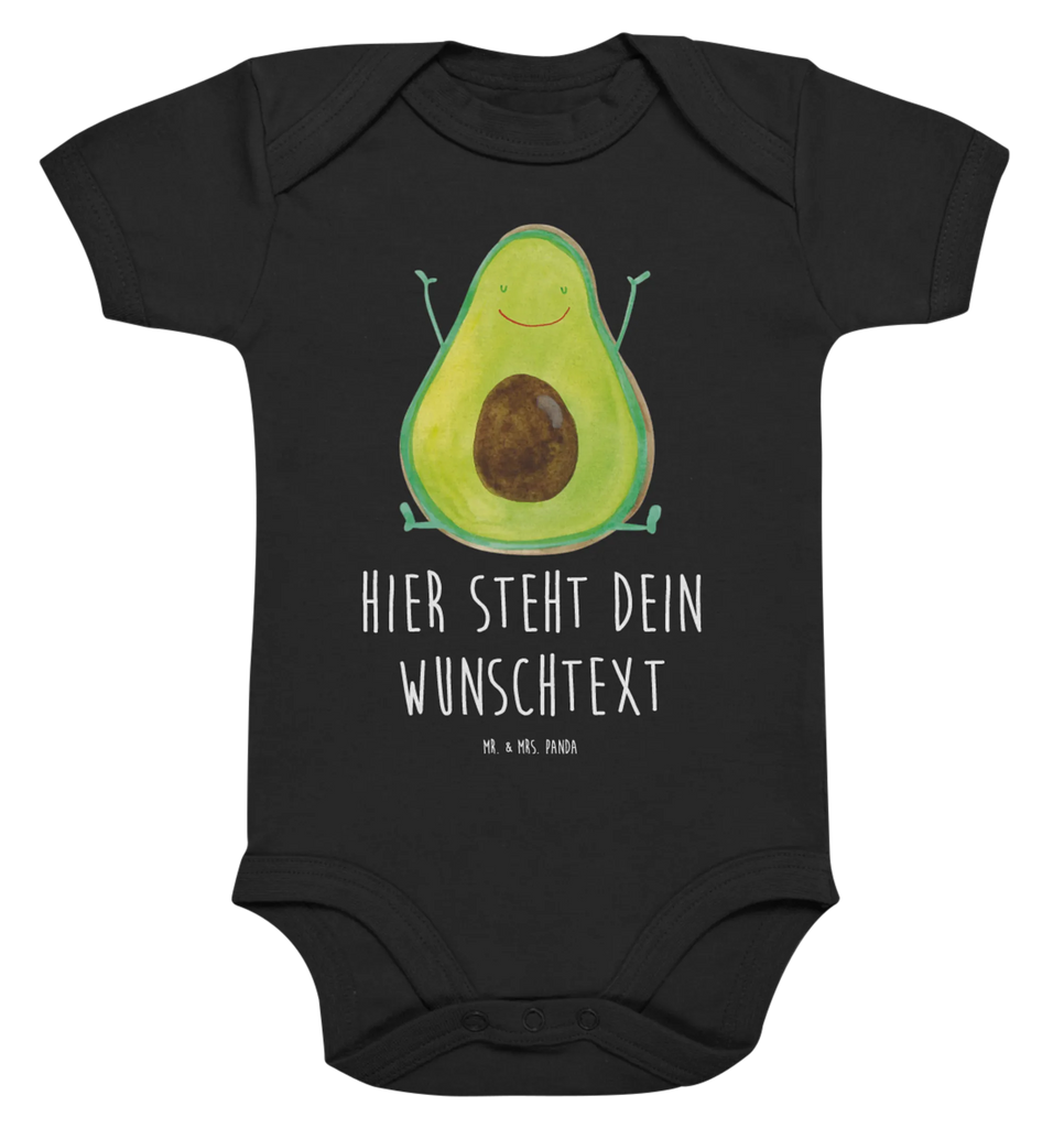 Personalisierter Baby Body Avocado Glücklich Personalisierter Baby Body, Personalisierte Babykleidung, Personalisierter Babystrampler, Personalisierter Strampler, Personalisierter Wickelbody, Personalisierte Baby Erstausstattung, Junge, Mädchen, Avocado, Veggie, Vegan, Gesund, Chaos