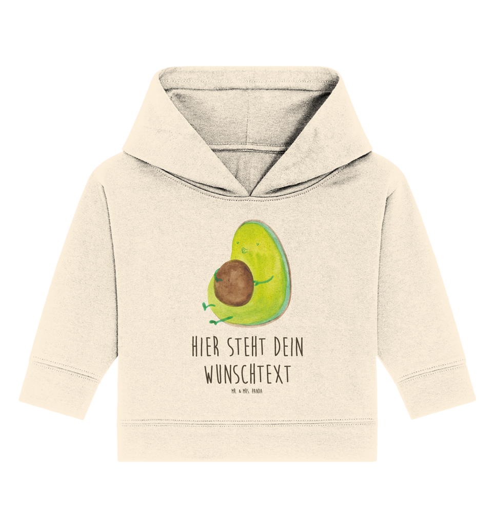 Personalisierter Baby Hoodie Avocado Pfeifen Personalisierter Baby Hoodie, Baby Hoodie mit Namen, Babyhoodie Wunschtext, Avocado, Veggie, Vegan, Gesund, Diät, Abnehmen, Ernährung, dick sein, Pummelfee