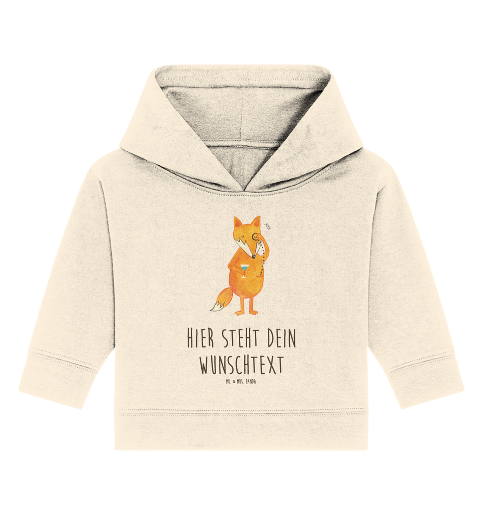 Personalisierter Baby Hoodie Fuchs Lord Personalisierter Baby Hoodie, Baby Hoodie mit Namen, Babyhoodie Wunschtext, Fuchs, Füchse, tröstende Worte, Spruch lustig, Liebeskummer Geschenk, Motivation Spruch, Problemlösung