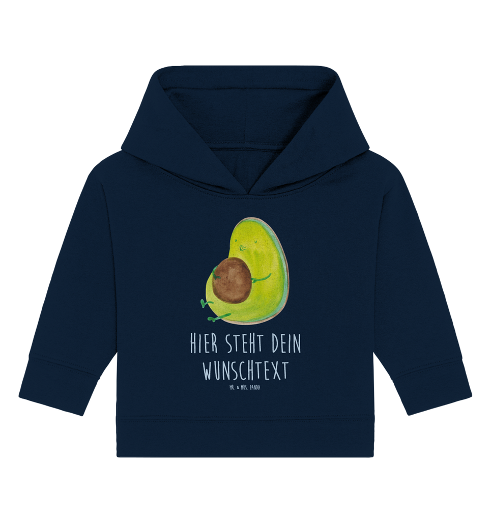 Personalisierter Baby Hoodie Avocado Pfeifen Personalisierter Baby Hoodie, Baby Hoodie mit Namen, Babyhoodie Wunschtext, Avocado, Veggie, Vegan, Gesund, Diät, Abnehmen, Ernährung, dick sein, Pummelfee