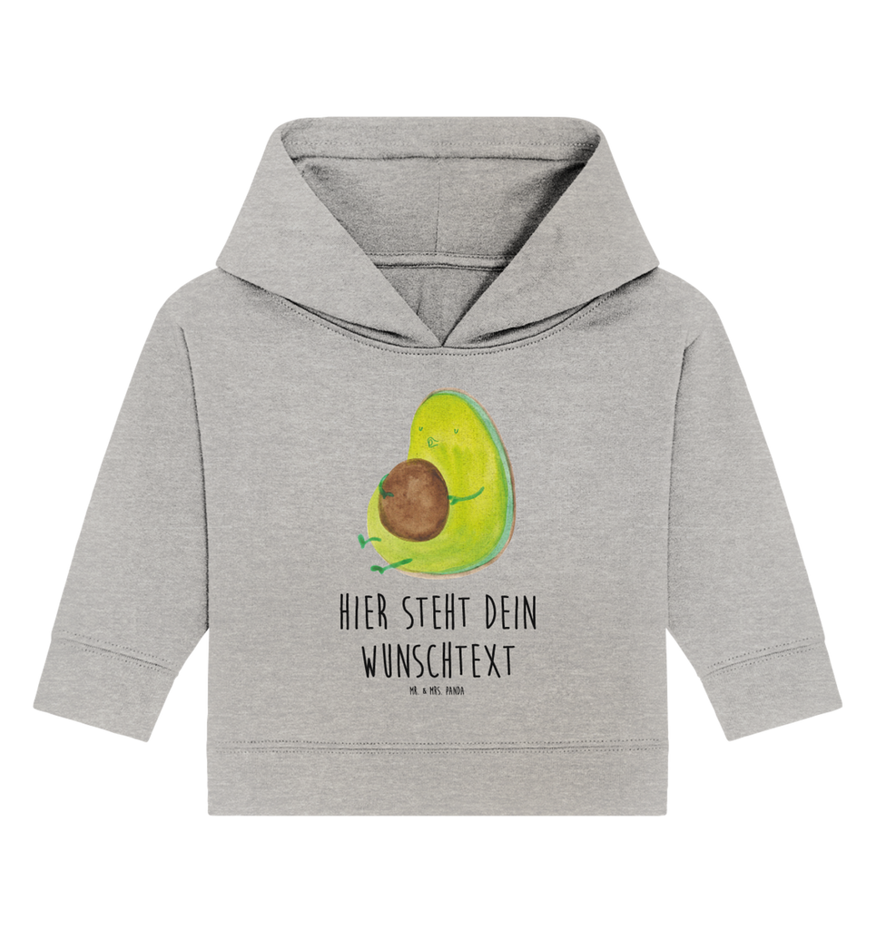 Personalisierter Baby Hoodie Avocado Pfeifen Personalisierter Baby Hoodie, Baby Hoodie mit Namen, Babyhoodie Wunschtext, Avocado, Veggie, Vegan, Gesund, Diät, Abnehmen, Ernährung, dick sein, Pummelfee