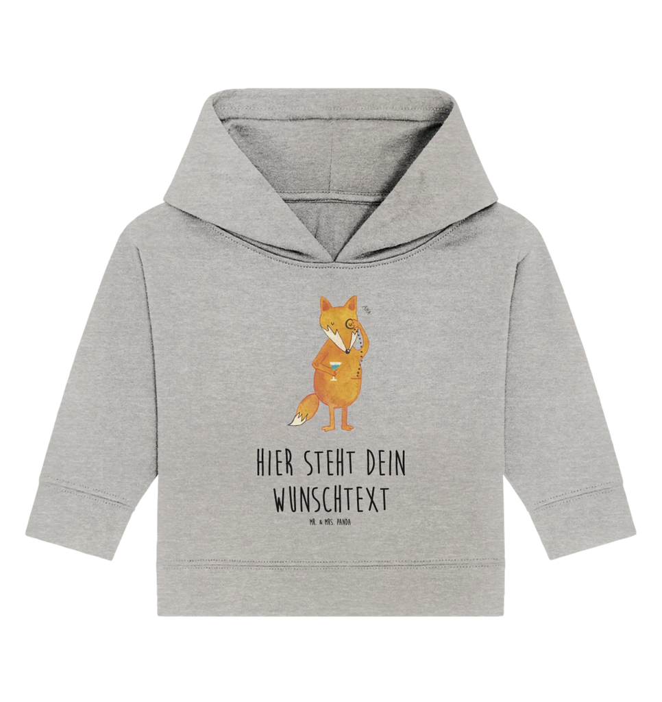 Personalisierter Baby Hoodie Fuchs Lord Personalisierter Baby Hoodie, Baby Hoodie mit Namen, Babyhoodie Wunschtext, Fuchs, Füchse, tröstende Worte, Spruch lustig, Liebeskummer Geschenk, Motivation Spruch, Problemlösung