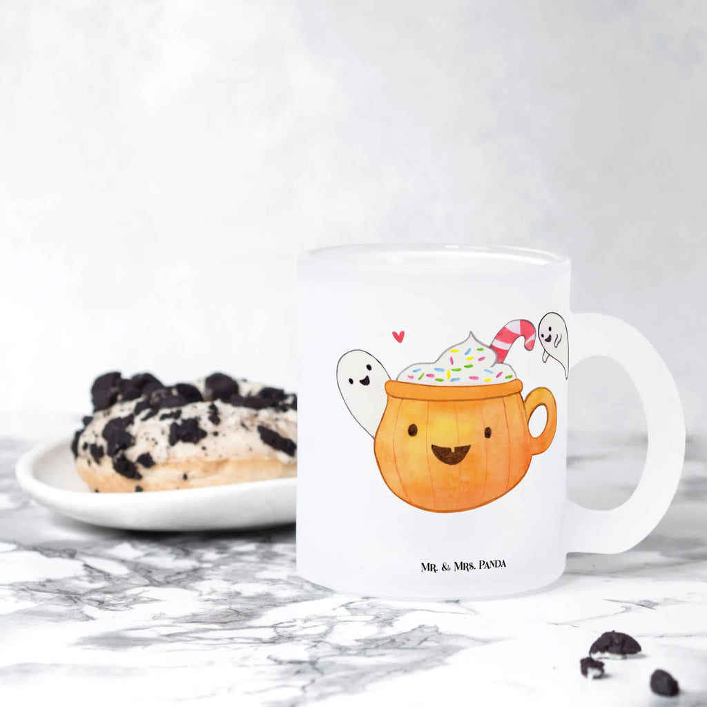 Teetasse Kaffee Gespenst Teetasse, Teeglas, Teebecher, Tasse mit Henkel, Tasse, Glas Teetasse, Teetasse aus Glas, Halloween, Deko, Martinssingen, Dekoration, Geschenke, Schenken, Halloween Deko, Trick or Treat, Süßes sonst gibt's saures, Pumpkin spiced Latte, Kaffee, Gespenst