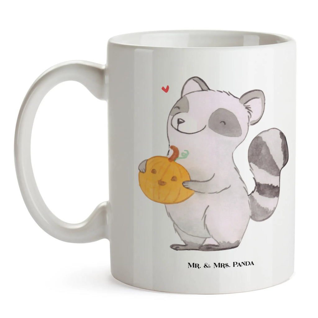 Tasse Waschbär Kürbis Tasse, Kaffeetasse, Teetasse, Becher, Kaffeebecher, Teebecher, Keramiktasse, Porzellantasse, Büro Tasse, Geschenk Tasse, Tasse Sprüche, Tasse Motive, Kaffeetassen, Tasse bedrucken, Designer Tasse, Cappuccino Tassen, Schöne Teetassen, Halloween, Deko, Martinssingen, Dekoration, Geschenke, Schenken, Halloween Deko, Trick or Treat, Süßes sonst gibt's saures, Waschbär, Kürbis