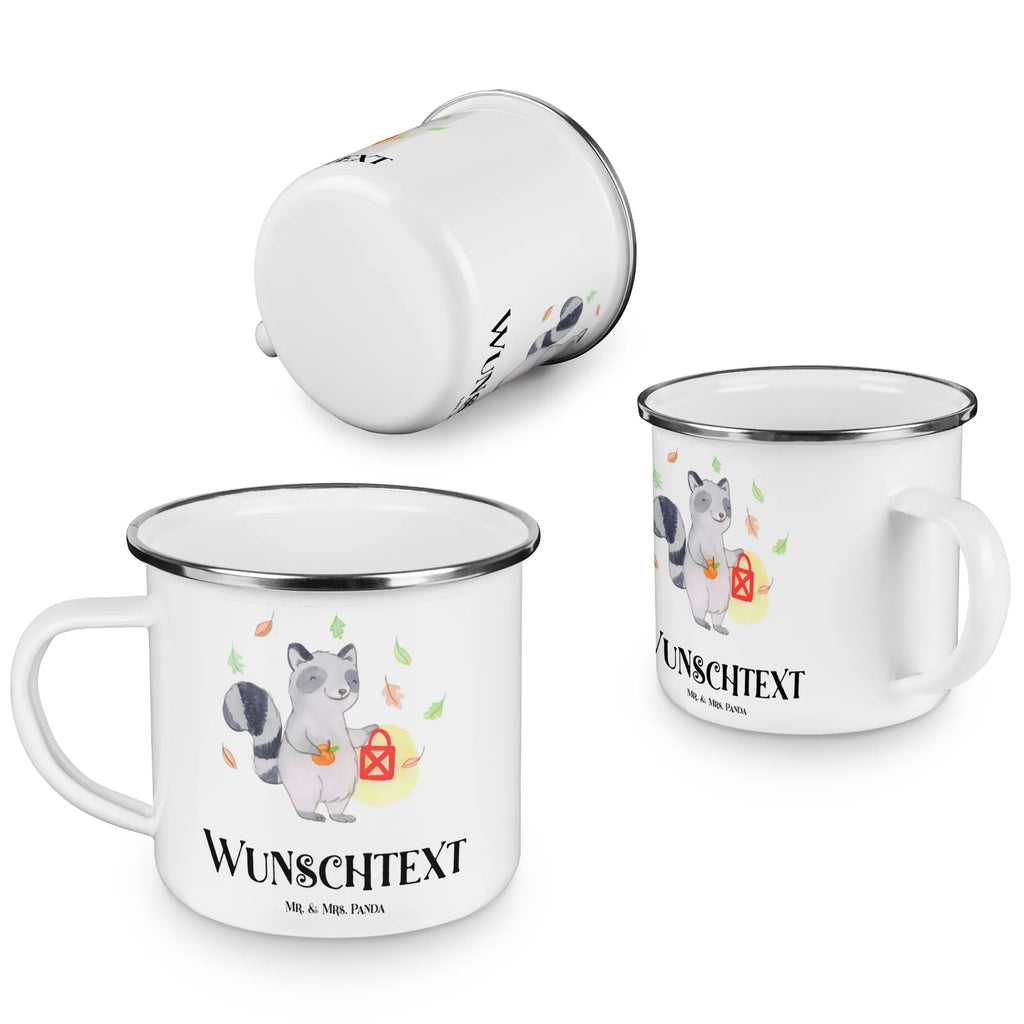 Personalisierte Emaille Tasse Waschbär Laterne Emaille Tasse personalisiert, Emaille Tasse mit Namen, Campingtasse personalisiert, Namenstasse, Campingtasse bedrucken, Campinggeschirr personalsisert, tasse mit namen, personalisierte tassen, personalisierte tasse, tasse selbst gestalten, tasse bedrucken, tassen bedrucken, Halloween, Deko, Martinssingen, Dekoration, Geschenke, Schenken, Halloween Deko, Trick or Treat, Süßes sonst gibt's saures, Waschbär, Laterne, Herbst