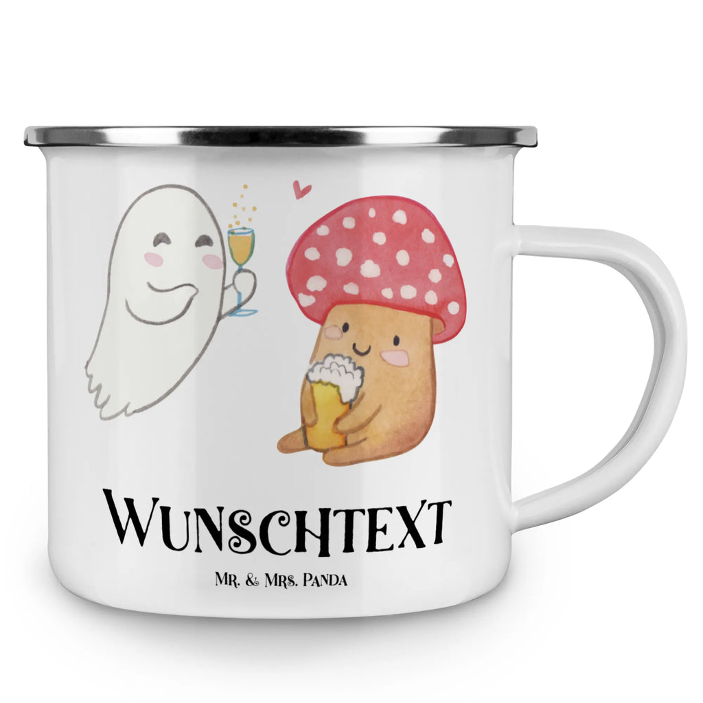 Personalisierte Emaille Tasse Gespenst  Prost Emaille Tasse personalisiert, Emaille Tasse mit Namen, Campingtasse personalisiert, Namenstasse, Campingtasse bedrucken, Campinggeschirr personalsisert, tasse mit namen, personalisierte tassen, personalisierte tasse, tasse selbst gestalten, tasse bedrucken, tassen bedrucken, Halloween, Deko, Martinssingen, Dekoration, Geschenke, Schenken, Gespenst, Fliegenpilz, Pils, Sekt, Bier