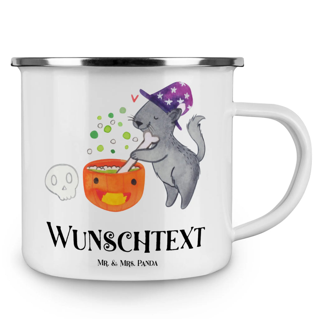 Personalisierte Emaille Tasse Kater Hexenkessel Emaille Tasse personalisiert, Emaille Tasse mit Namen, Campingtasse personalisiert, Namenstasse, Campingtasse bedrucken, Campinggeschirr personalsisert, tasse mit namen, personalisierte tassen, personalisierte tasse, tasse selbst gestalten, tasse bedrucken, tassen bedrucken, Halloween, Deko, Martinssingen, Dekoration, Geschenke, Schenken, Hexe, Kater, Hexenkessel, Zaubertrank, Zaubern