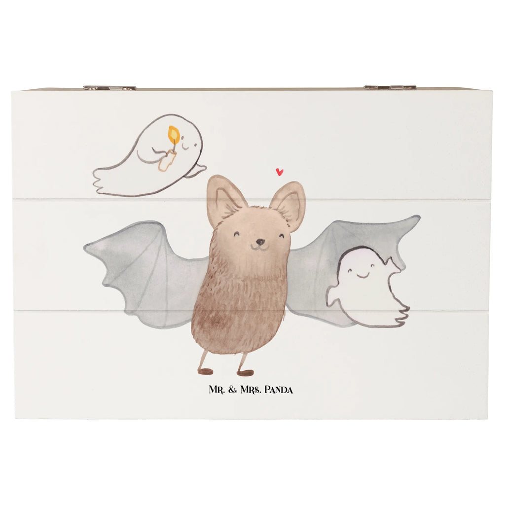 Holzkiste Fledermaus Gespenster Holzkiste, Kiste, Schatzkiste, Truhe, Schatulle, XXL, Erinnerungsbox, Erinnerungskiste, Dekokiste, Aufbewahrungsbox, Geschenkbox, Geschenkdose, Halloween, Deko, Martinssingen, Dekoration, Geschenke, Schenken, Halloween Deko, Trick or Treat, Süßes sonst gibt's saures, Fledermaus, Gespenster