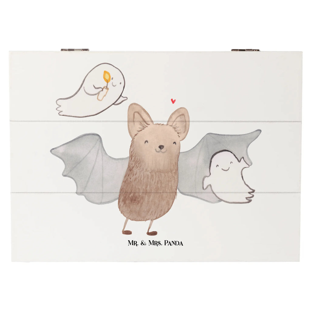 Holzkiste Fledermaus Gespenster Holzkiste, Kiste, Schatzkiste, Truhe, Schatulle, XXL, Erinnerungsbox, Erinnerungskiste, Dekokiste, Aufbewahrungsbox, Geschenkbox, Geschenkdose, Halloween, Deko, Martinssingen, Dekoration, Geschenke, Schenken, Halloween Deko, Trick or Treat, Süßes sonst gibt's saures, Fledermaus, Gespenster