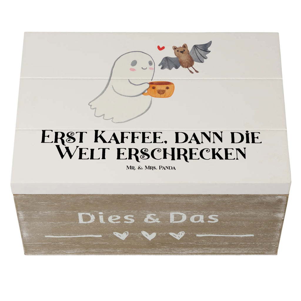 Holzkiste Gespenst Kaffee Holzkiste, Kiste, Schatzkiste, Truhe, Schatulle, XXL, Erinnerungsbox, Erinnerungskiste, Dekokiste, Aufbewahrungsbox, Geschenkbox, Geschenkdose, Halloween, Deko, Martinssingen, Dekoration, Geschenke, Schenken, Gespenst, Kaffee