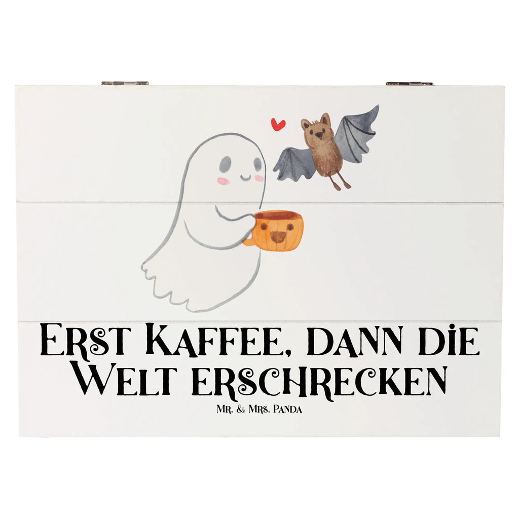 Holzkiste Gespenst Kaffee Holzkiste, Kiste, Schatzkiste, Truhe, Schatulle, XXL, Erinnerungsbox, Erinnerungskiste, Dekokiste, Aufbewahrungsbox, Geschenkbox, Geschenkdose, Halloween, Deko, Martinssingen, Dekoration, Geschenke, Schenken, Gespenst, Kaffee