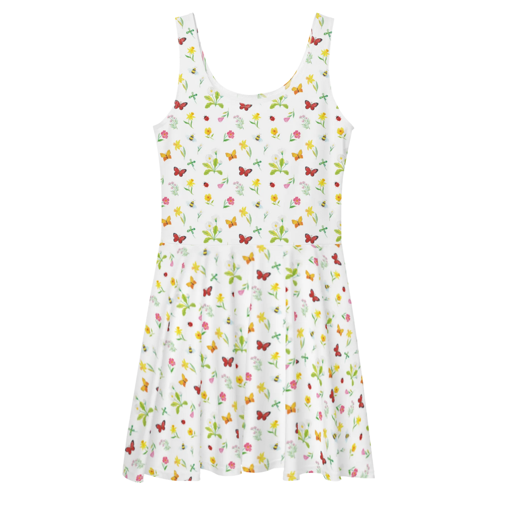 Sommerkleid Ostern Frühlingsgefühle Muster Sommerkleid, Kleid, Skaterkleid, Ostern, Osterhase, Ostergeschenke, Osternest, Osterdeko, Geschenke zu Ostern, Ostern Geschenk, Ostergeschenke Kinder, Ostern Kinder, Ostergrüße, Ostereier, Frühling, Frühlingsgefühle, Hase, Küken, Osterküken, Musik, Osterlieder