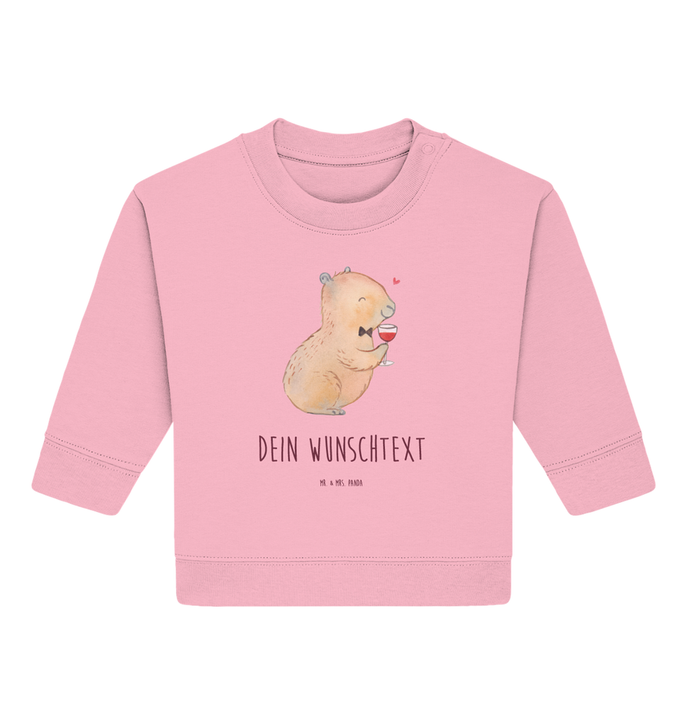 Personalisierter Baby Pullover Capybara Wein Personalisierter Baby Pullover, Personalisiertes Baby Sweatshirt, Tiermotive, Gute Laune, lustige Sprüche, Tiere, Capybara Weinflasche, Weinliebhaber Geschenk, Capybara Zeichnung, Adrette Tiere, Panda Handzeichnung, Weintrinkendes Nagetier, Capybara Kunstwerk, Geschenk für Weinkenner, Stilvolles Capybara, Heiterer Capybara, Liebe zum Wein Spruch, Wein Spaßbild, Handgezeichnetes Capybara