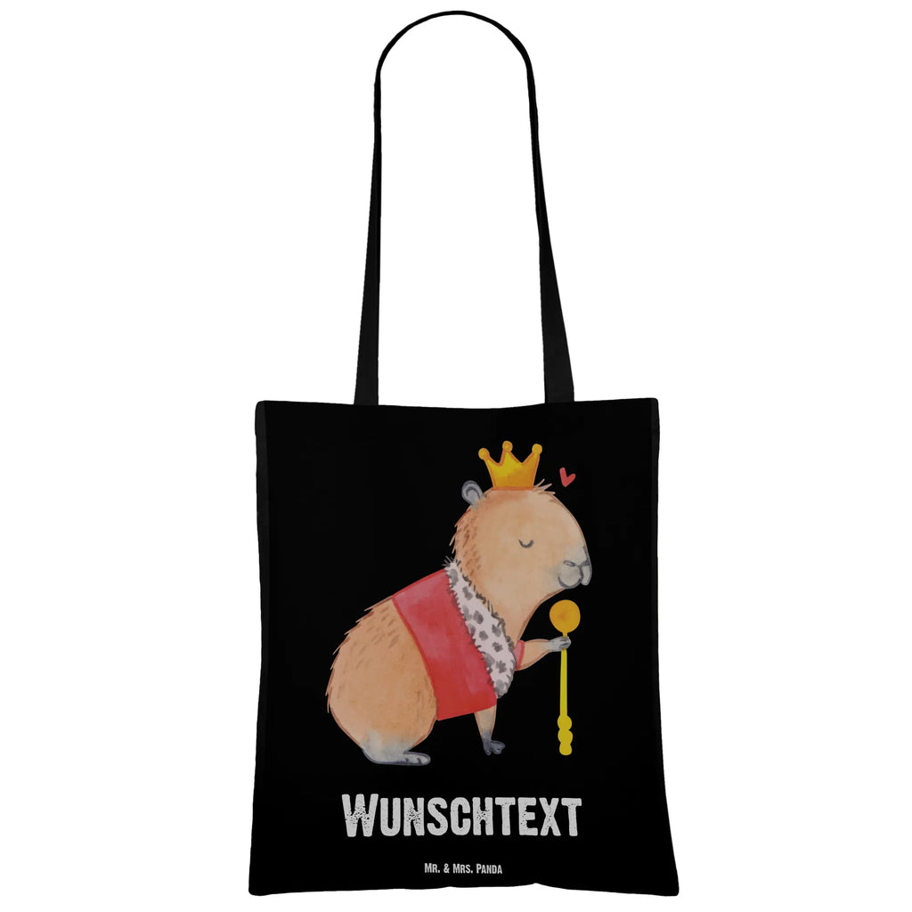 Personalisierte Tragetasche Capybara König Personalisierte Beuteltasche, Personalisierter Beutel, Personalisierte Einkaufstasche, Personalisierter Jutebeutel, Personalisierter Stoffbeutel, Tragetasche mit Namen, Einkaufstasche mit Namen, Stoffbeutel mit Namen, Personalisierte Tasche, Personalisierte Jutetasche, Personalisierte Kindergartentasche, Tiermotive, Gute Laune, lustige Sprüche, Tiere, Capybara, König