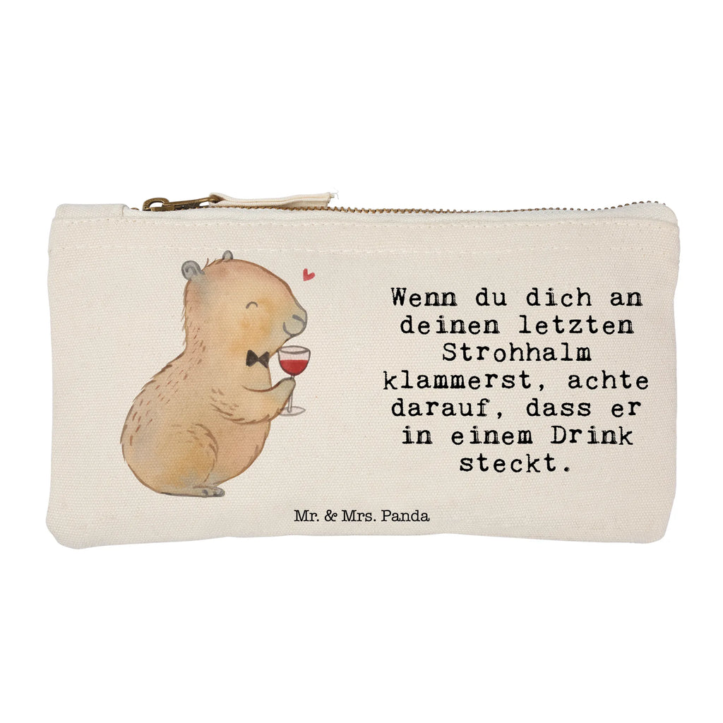 Schminktasche Capybara Wein Schminktasche, Kosmetiktasche, Kosmetikbeutel, Stiftemäppchen, Etui, Federmappe, Makeup, XXL, Schminketui, Kosmetiketui, Schlamperetui, Tiermotive, Gute Laune, lustige Sprüche, Tiere, Capybara Weinflasche, Weinliebhaber Geschenk, Capybara Zeichnung, Adrette Tiere, Panda Handzeichnung, Weintrinkendes Nagetier, Capybara Kunstwerk, Geschenk für Weinkenner, Stilvolles Capybara, Heiterer Capybara, Liebe zum Wein Spruch, Wein Spaßbild, Handgezeichnetes Capybara