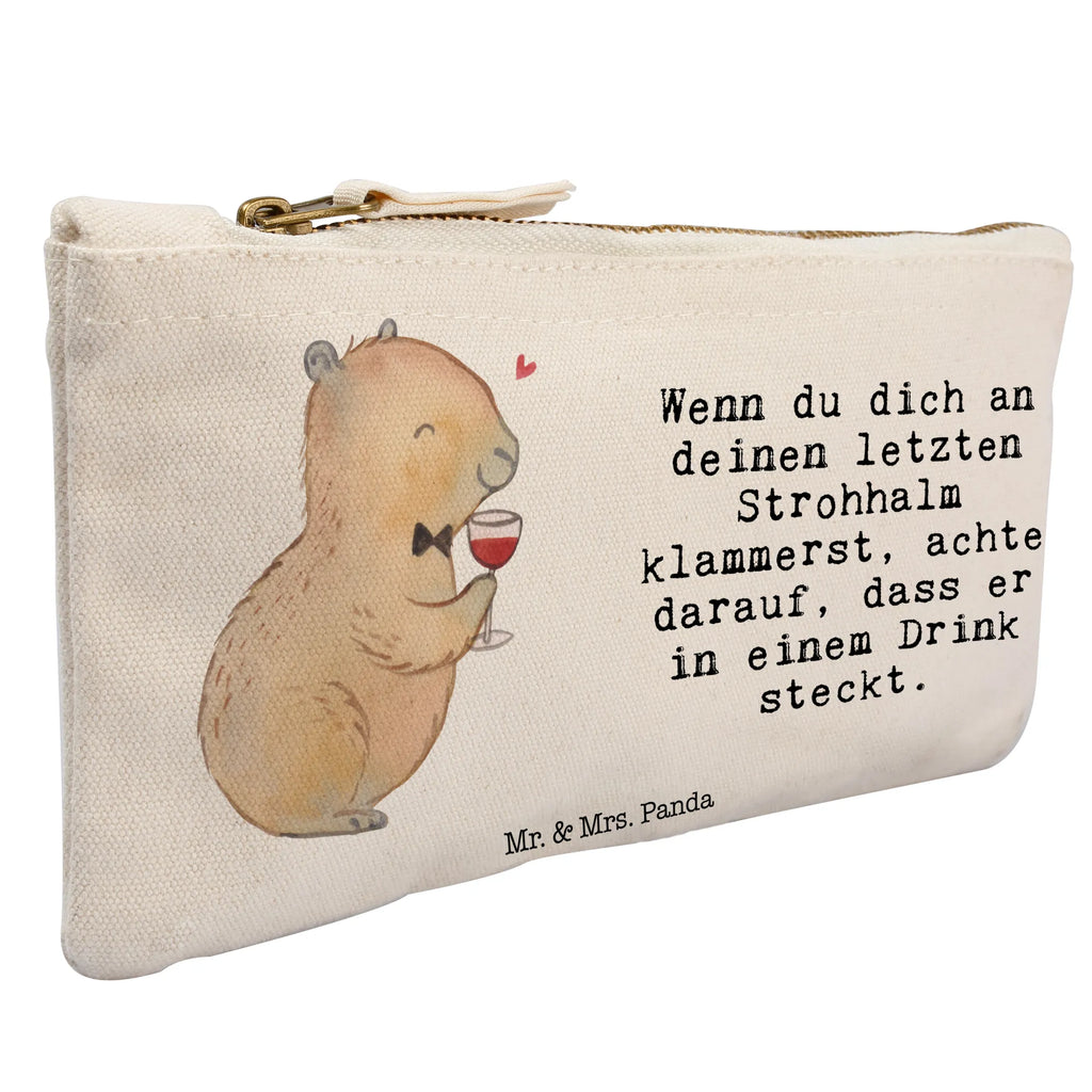 Schminktasche Capybara Wein Schminktasche, Kosmetiktasche, Kosmetikbeutel, Stiftemäppchen, Etui, Federmappe, Makeup, XXL, Schminketui, Kosmetiketui, Schlamperetui, Tiermotive, Gute Laune, lustige Sprüche, Tiere, Capybara Weinflasche, Weinliebhaber Geschenk, Capybara Zeichnung, Adrette Tiere, Panda Handzeichnung, Weintrinkendes Nagetier, Capybara Kunstwerk, Geschenk für Weinkenner, Stilvolles Capybara, Heiterer Capybara, Liebe zum Wein Spruch, Wein Spaßbild, Handgezeichnetes Capybara