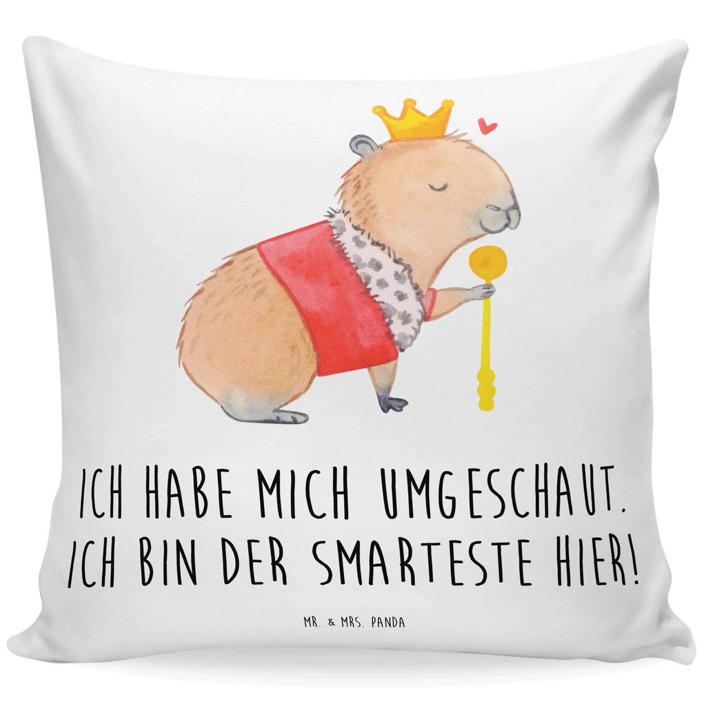 40x40 Kissen Capybara König Kissenhülle, Kopfkissen, Sofakissen, Dekokissen, Motivkissen, sofakissen, sitzkissen, Kissen, Kissenbezüge, Kissenbezug 40x40, Kissen 40x40, Kissenhülle 40x40, Zierkissen, Couchkissen, Dekokissen Sofa, Sofakissen 40x40, Dekokissen 40x40, Kopfkissen 40x40, Kissen 40x40 Waschbar, Tiermotive, Gute Laune, lustige Sprüche, Tiere, Capybara, König