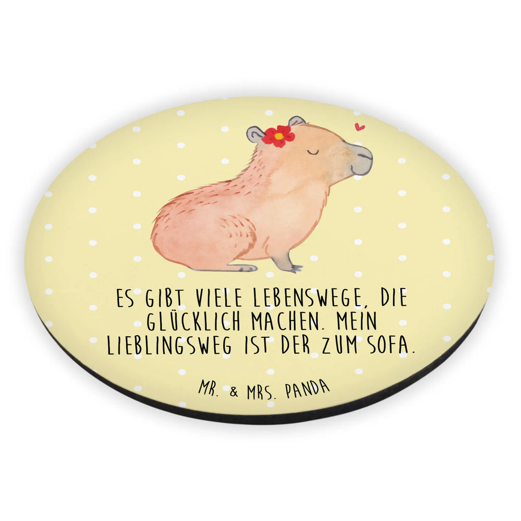 Rund Magnet Capybara Blume Kühlschrankmagnet, Pinnwandmagnet, Souvenir Magnet, Motivmagnete, Dekomagnet, Whiteboard Magnet, Notiz Magnet, Kühlschrank Dekoration, Tiermotive, Gute Laune, lustige Sprüche, Tiere, Capybara