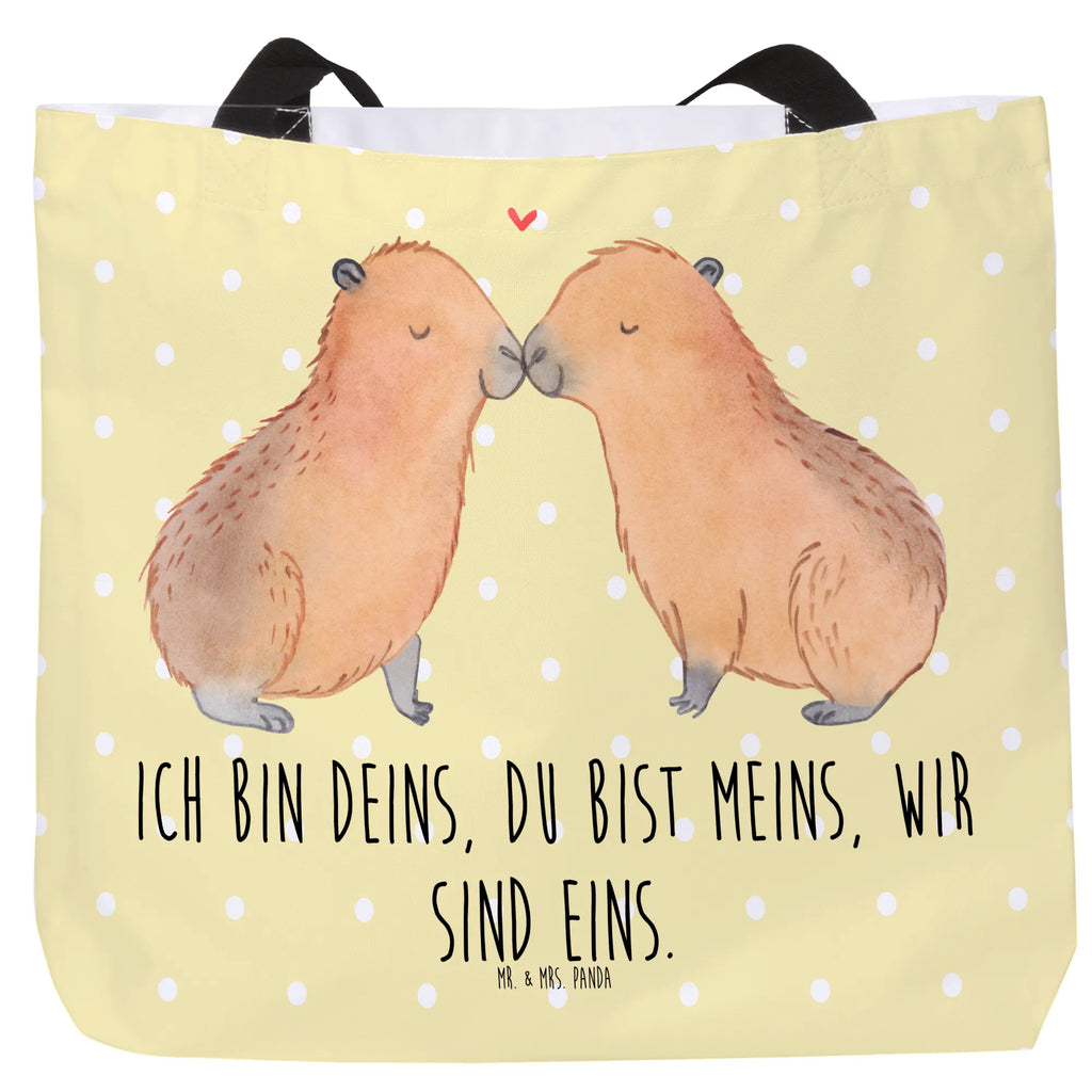 Shopper Capybara Liebe Beutel, Einkaufstasche, Tasche, Strandtasche, Einkaufsbeutel, Shopper, Schultasche, Freizeittasche, Tragebeutel, Schulbeutel, Alltagstasche, Tiermotive, Gute Laune, lustige Sprüche, Tiere, Capybara, Liebe, verliebt, Paar, Jahrestag, Kuschel Capybaras, Tierliebe, Romantisches Geschenk, Handgezeichnet, Verschmolzen, Geschenkidee, Beziehung, Partnertiere, Ich bin deins, Du bist meins, Liebesspruch, Herzlich, Valentinstag, Ehejubiläum, Liebesbeweis