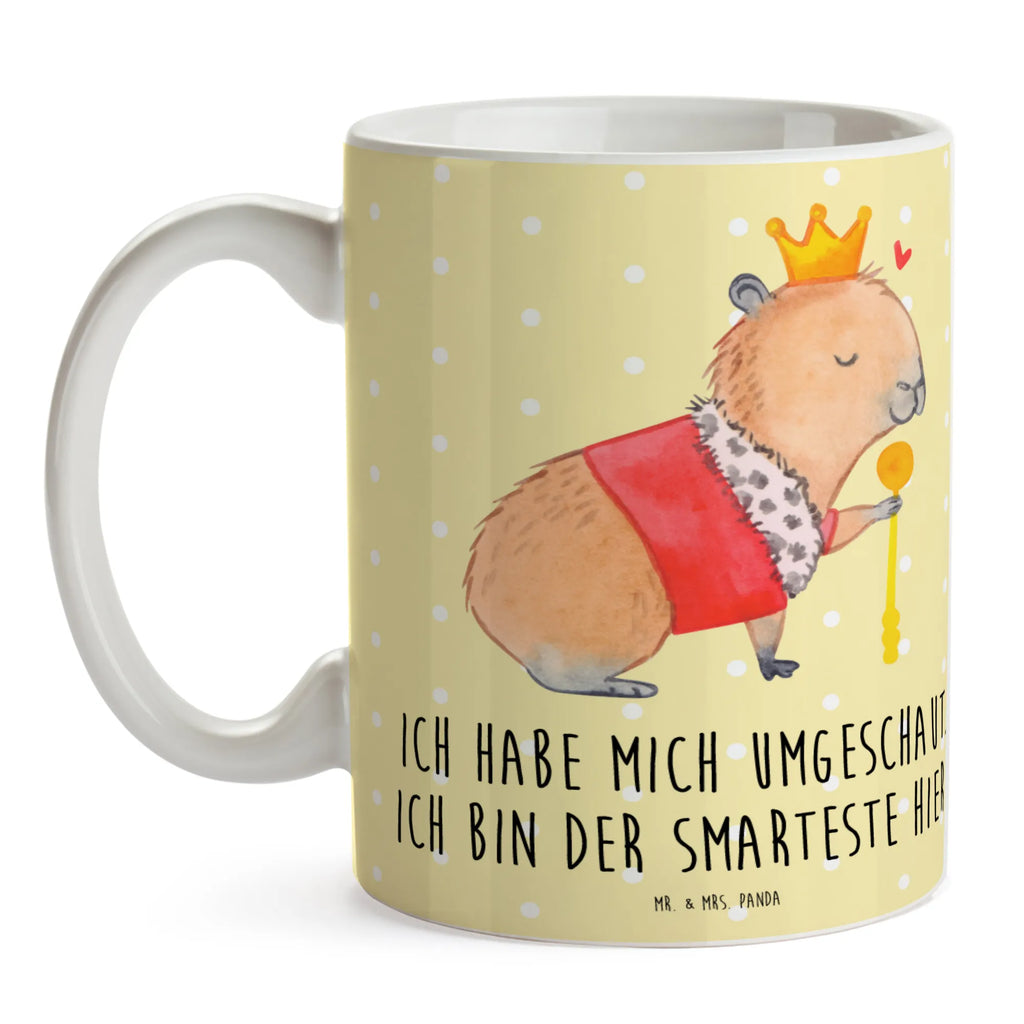 Tasse Capybara König Tasse, Kaffeetasse, Teetasse, Becher, Kaffeebecher, Teebecher, Keramiktasse, Porzellantasse, Büro Tasse, Geschenk Tasse, Tasse Sprüche, Tasse Motive, Kaffeetassen, Tasse bedrucken, Designer Tasse, Cappuccino Tassen, Schöne Teetassen, Tiermotive, Gute Laune, lustige Sprüche, Tiere, Capybara, König