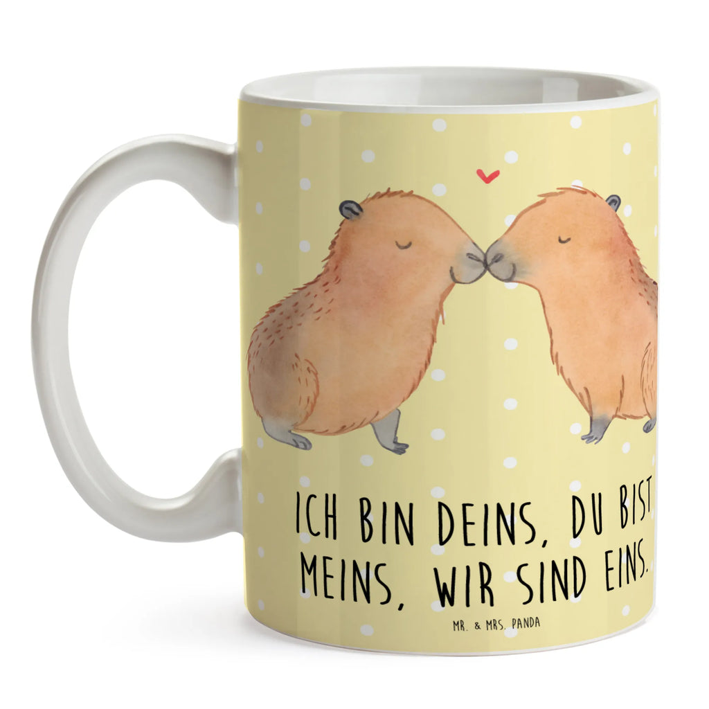 Tasse Capybara Liebe Tasse, Kaffeetasse, Teetasse, Becher, Kaffeebecher, Teebecher, Keramiktasse, Porzellantasse, Büro Tasse, Geschenk Tasse, Tasse Sprüche, Tasse Motive, Kaffeetassen, Tasse bedrucken, Designer Tasse, Cappuccino Tassen, Schöne Teetassen, Tiermotive, Gute Laune, lustige Sprüche, Tiere, Capybara, Liebe, verliebt, Paar, Jahrestag, Kuschel Capybaras, Tierliebe, Romantisches Geschenk, Handgezeichnet, Verschmolzen, Geschenkidee, Beziehung, Partnertiere, Ich bin deins, Du bist meins, Liebesspruch, Herzlich, Valentinstag, Ehejubiläum, Liebesbeweis