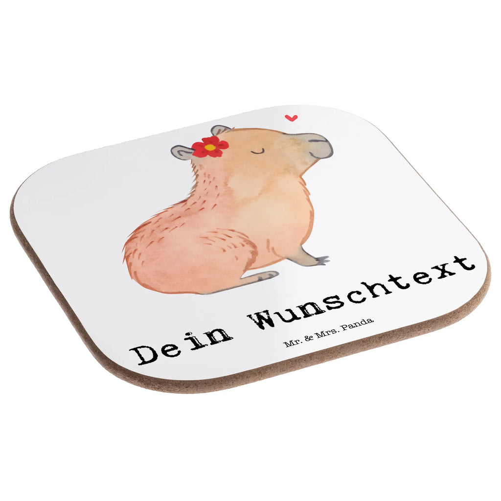 Personalisierter Untersetzer Capybara Blume Personalisierte Untersetzer, PErsonalisierte Bierdeckel, Personalisierte Glasuntersetzer, Peronalisierte Untersetzer Gläser, Personalisiert Getränkeuntersetzer, Untersetzer mit Namen, Bedrucken, Personalisieren, Namensaufdruck, Tiermotive, Gute Laune, lustige Sprüche, Tiere, Capybara