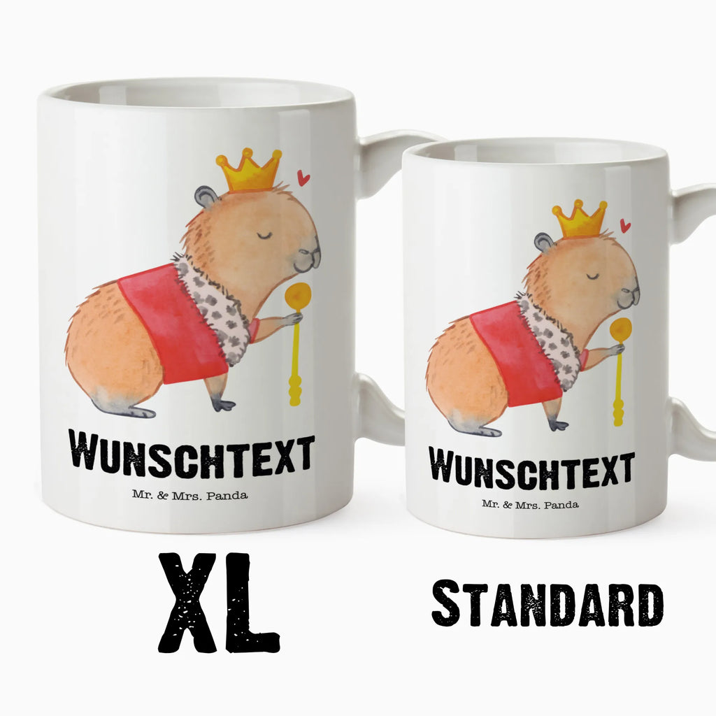 Personalisierte XL Tasse Capybara König Personalisierte XL Tasse, Personalisierte Große Tasse, Personalisierte Grosse Kaffeetasse, PErsonalisierter XL Becher, XL Teetasse mit Namen, XL Becher mit Namen, spülmaschinenfest, Jumbo Tasse, Groß, Personalisiert, XL Tasse mit Namen, XL Namenstasse, Jumbo Namenstasse, Tiermotive, Gute Laune, lustige Sprüche, Tiere, Capybara, König