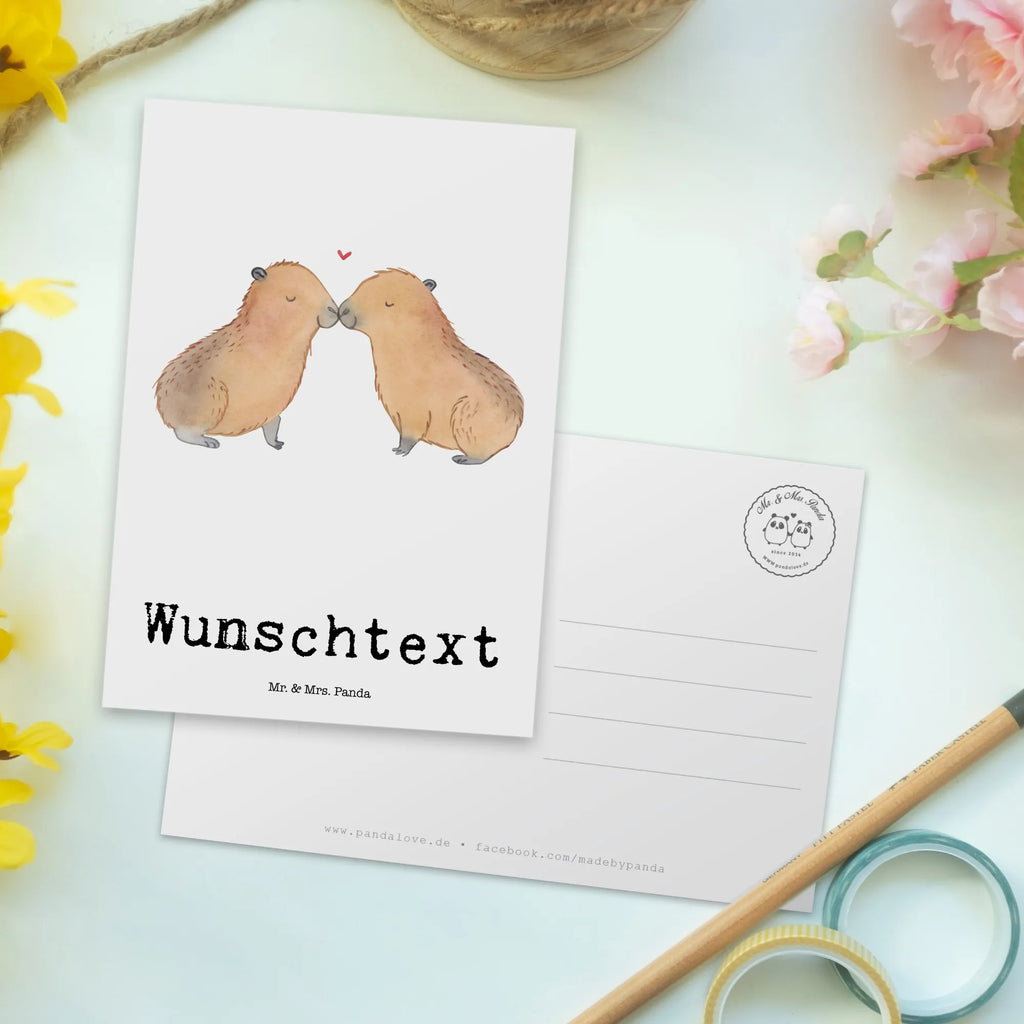 Personalisierte Postkarte Capybara Liebe Postkarte mit Namen, Postkarte bedrucken, Postkarte mit Wunschtext, Postkarte personalisierbar, Geschenkkarte mit Namen, Grußkarte mit Namen, Karte mit Namen, Einladung mit Namen, Ansichtskarte mit Namen, Geschenkkarte mit Wunschtext, Grußkarte mit Wunschtext, Karte mit Wunschtext, Einladung mit Wunschtext, Ansichtskarte mit Wunschtext, Tiermotive, Gute Laune, lustige Sprüche, Tiere, Capybara, Liebe, verliebt, Paar, Jahrestag, Kuschel Capybaras, Tierliebe, Romantisches Geschenk, Handgezeichnet, Verschmolzen, Geschenkidee, Beziehung, Partnertiere, Ich bin deins, Du bist meins, Liebesspruch, Herzlich, Valentinstag, Ehejubiläum, Liebesbeweis