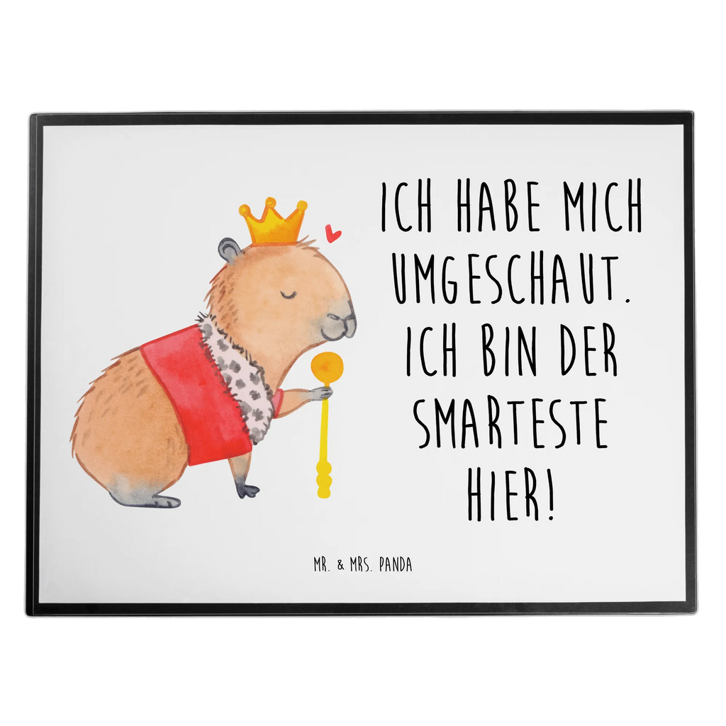 Schreibtischunterlage Capybara König Schreibunterlage, Schreibtischauflage, Bürobedarf, Büroartikel, Schreibwaren, Schreibtisch Unterlagen, Schreibtischunterlage Groß, Tiermotive, Gute Laune, lustige Sprüche, Tiere, Capybara, König