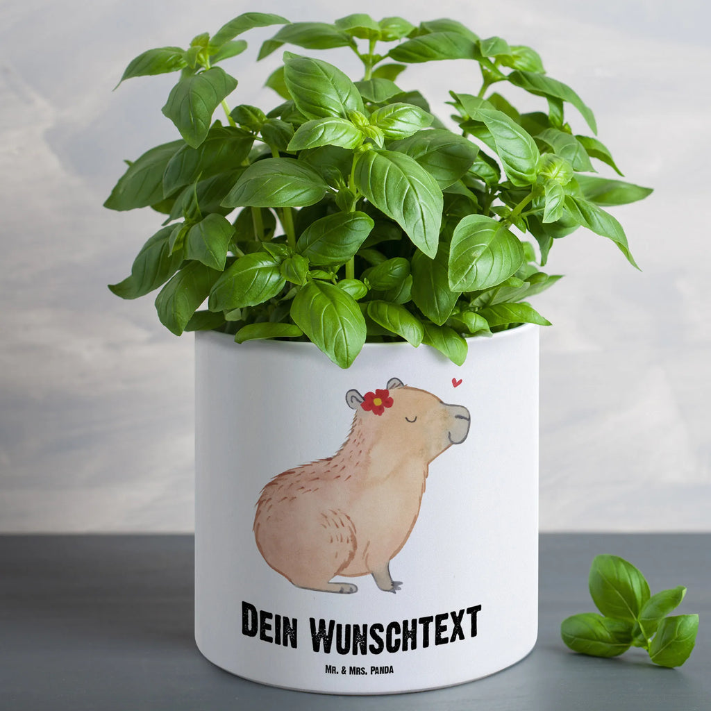 Personalisierter XL Blumentopf Capybara Blume Personalisierter Blumentopf, Personalisierter Übertopf, Personalisierter Pflanztopf, Personalisierter Keramiktopf, Personalisierter Kräutertopf, Personalisierter Topf, Personalisierter Pflanzkübel, Personalisierter Blumenübertopf, Tiermotive, Gute Laune, lustige Sprüche, Tiere, Capybara