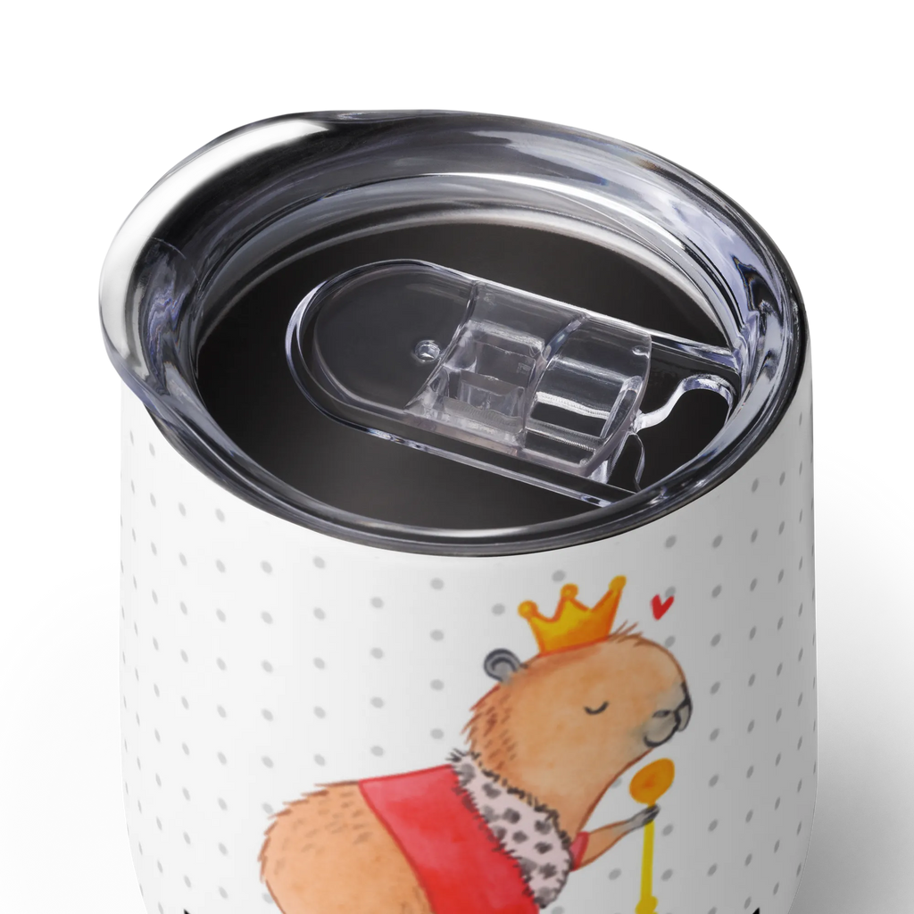 Personalisierter Weinbecher Capybara König Personalisierter Weinbecher, Personalisierter Glühwein Becher, Heißgetränke, Personalisierter Trinkbecher, Personalisierter Weinkelch, Personalisiertes Weingläser, hochwertiger Weinbecher, Weinbecher Reisen, Weinbecher unterwegs, Personalisertes Sommerglas, mit Namen, Wunschtext, Personalisierung, selbst bedrucken, Personalisiertes Weinglas, Tiermotive, Gute Laune, lustige Sprüche, Tiere, Capybara, König