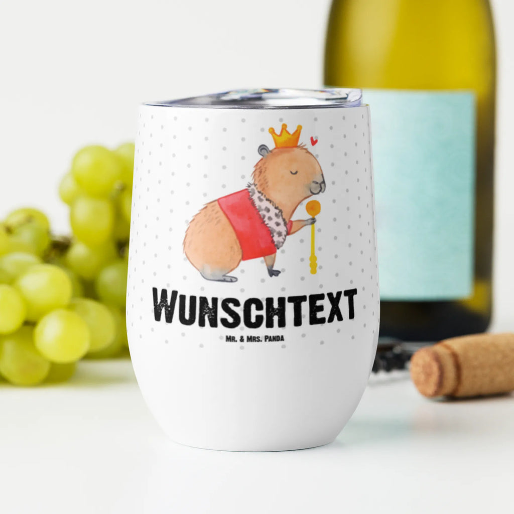 Personalisierter Weinbecher Capybara König Personalisierter Weinbecher, Personalisierter Glühwein Becher, Heißgetränke, Personalisierter Trinkbecher, Personalisierter Weinkelch, Personalisiertes Weingläser, hochwertiger Weinbecher, Weinbecher Reisen, Weinbecher unterwegs, Personalisertes Sommerglas, mit Namen, Wunschtext, Personalisierung, selbst bedrucken, Personalisiertes Weinglas, Tiermotive, Gute Laune, lustige Sprüche, Tiere, Capybara, König