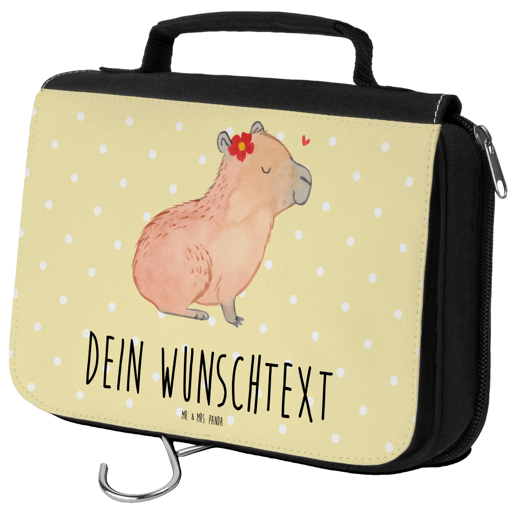 Personalisierter Kulturbeutel Capybara Blume Personalisierter Kulturbeutel, Personalisierte Waschtasche, Personalisierte Kosmetiktasche, Damen, Herren, Personalisierte Aufbewahrungstasche, Personalisierte Schminktasche, Personalisierter Kosmetikbeutel, Personalisierter Organizer, Personalisierte Kulturtasche, Personalisierte Schminkutensil, Personalisierung, Wunschtext, Wunschname, Selbst bedrucken, Kulturbeutel mit Namen, Tiermotive, Gute Laune, lustige Sprüche, Tiere, Capybara