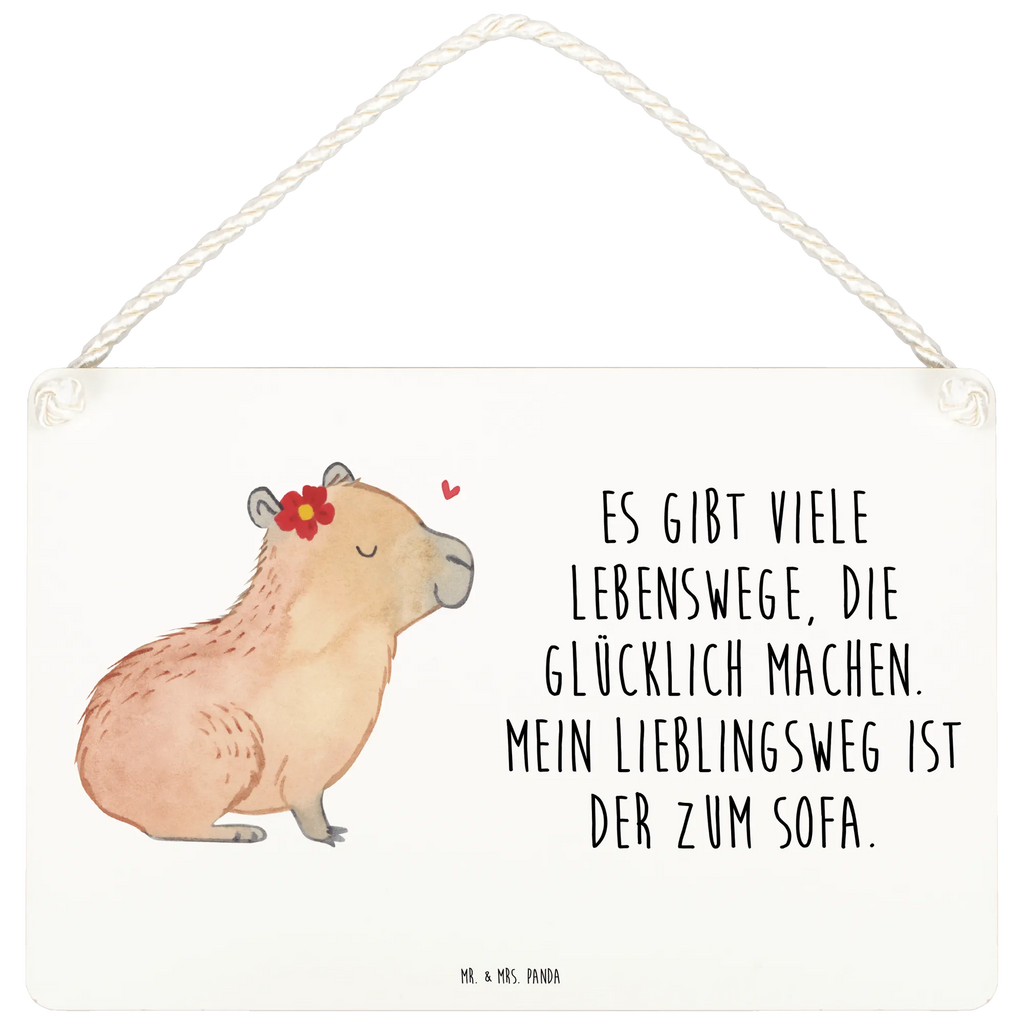 Deko Schild Capybara Blume Dekoschild, Deko Schild, Schild, Tür Schild, Türschild, Holzschild, Wandschild, Wanddeko, Tiermotive, Gute Laune, lustige Sprüche, Tiere, Capybara