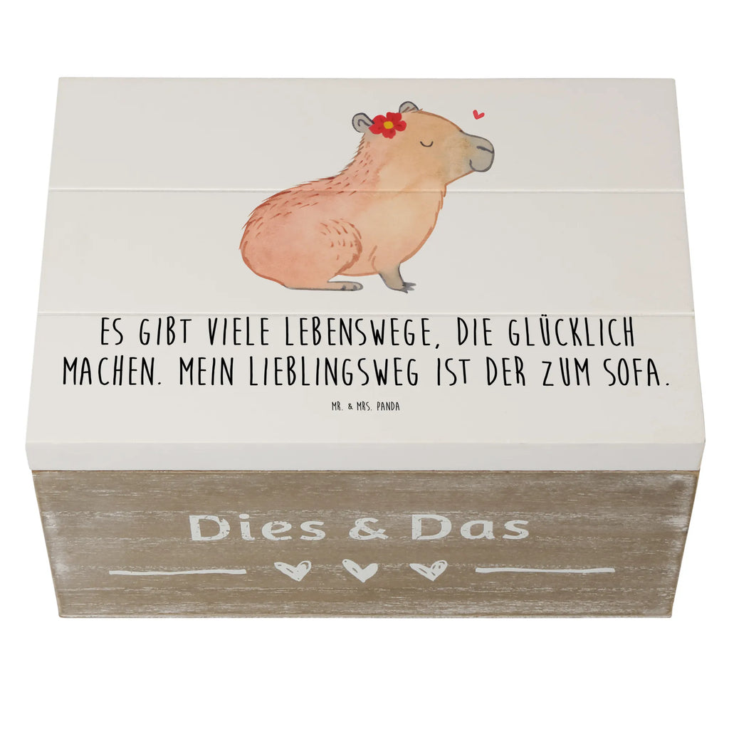 Holzkiste Capybara Blume Holzkiste, Kiste, Schatzkiste, Truhe, Schatulle, XXL, Erinnerungsbox, Erinnerungskiste, Dekokiste, Aufbewahrungsbox, Geschenkbox, Geschenkdose, Tiermotive, Gute Laune, lustige Sprüche, Tiere, Capybara