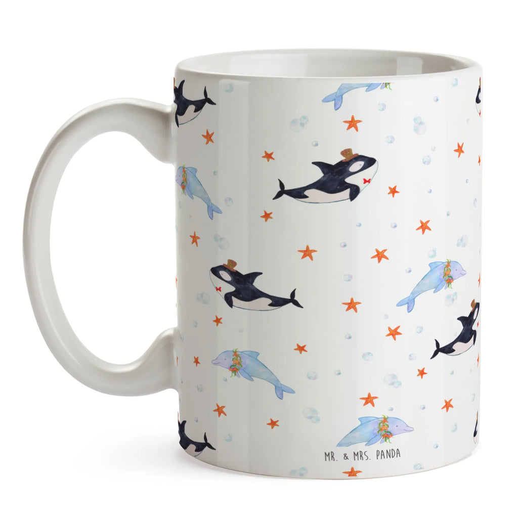 Tasse Orca Zylinder Muster Tasse, Kaffeetasse, Teetasse, Becher, Kaffeebecher, Teebecher, Keramiktasse, Porzellantasse, Büro Tasse, Geschenk Tasse, Tasse Sprüche, Tasse Motive, Kaffeetassen, Tasse bedrucken, Designer Tasse, Cappuccino Tassen, Schöne Teetassen, Meerestiere, Meer, Urlaub, Narwal, Glitter, Konfetti, Glitzer, Geburtstag, Feier, Fete, Fest, Glückwunsch, Orca