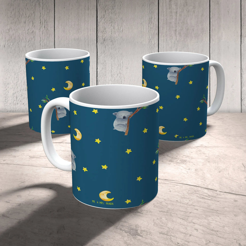 Tasse Koalabär Muster Tasse, Kaffeetasse, Teetasse, Becher, Kaffeebecher, Teebecher, Keramiktasse, Porzellantasse, Büro Tasse, Geschenk Tasse, Tasse Sprüche, Tasse Motive, Kaffeetassen, Tasse bedrucken, Designer Tasse, Cappuccino Tassen, Schöne Teetassen, Tiermotive, Gute Laune, lustige Sprüche, Tiere, Koala, träumen, Traum, schlafen, Schlafzimmer, Traumland, Bär, Koalabär