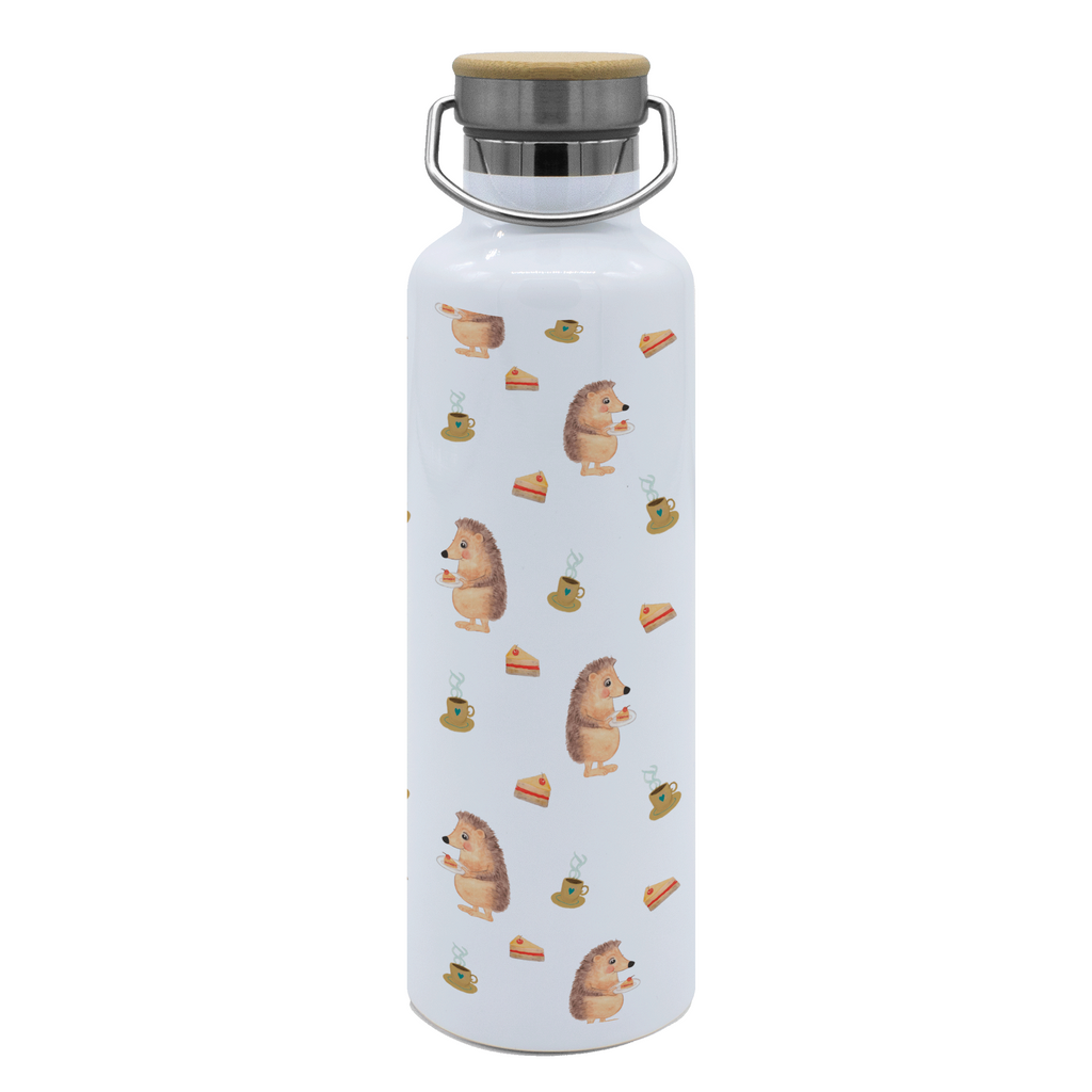 Trinkflasche Igel Kuchenstück Muster Thermosflasche, Isolierflasche, Edelstahl, Trinkflasche, isoliert, Wamrhaltefunktion, Sportflasche, Flasche zum Sport, Sportlerflasche, Tiermotive, Gute Laune, lustige Sprüche, Tiere, Igel, Essen Spruch, Kuchen, Backen Geschenk, Kuchen backen, Einladung Party, Geburtstagskuchen, Torte