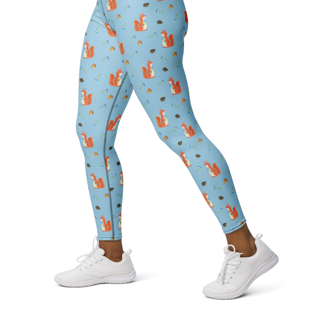 Yogahose Eichhörnchen Blume Muster Yogapants, Yogaleggings, Yogaleggins, Yogahose Damen, Yogahose, Frauen, Yogahose Mädchen, Yogahose Kinder, Yogahose Herren, Yogahose Männer, Tiermotive, Gute Laune, lustige Sprüche, Tiere, Eichhörnchen, Eichhorn, Spruch positiv, Lachen, Spaß, Motivation Sprüche, Motivation Bilder, glücklich Spruch, Spruch Deko