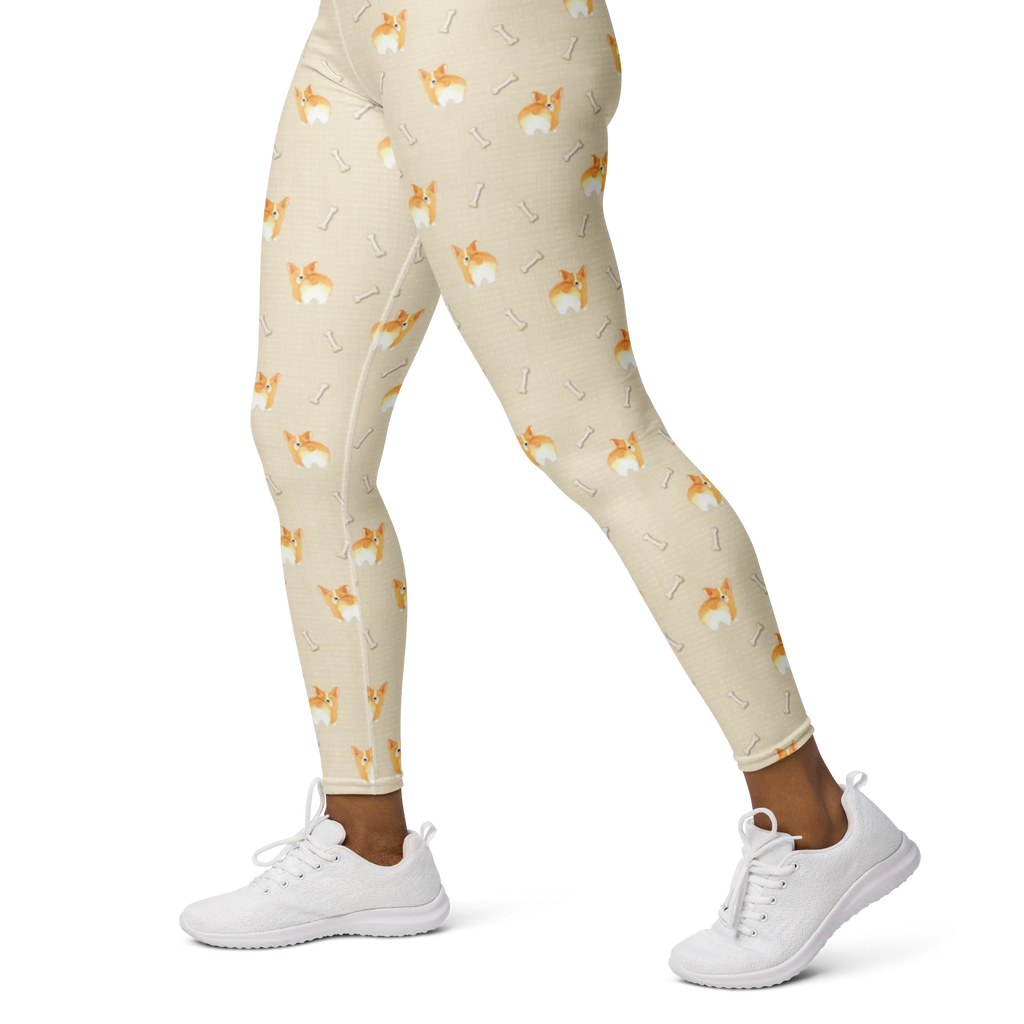 Yogahose Corgi Po Muster Yogapants, Yogaleggings, Yogaleggins, Yogahose Damen, Yogahose, Frauen, Yogahose Mädchen, Yogahose Kinder, Yogahose Herren, Yogahose Männer, Hund, Hundemotiv, Haustier, Hunderasse, Tierliebhaber, Hundebesitzer, Sprüche, Corgie, Hundeliebe, Motivation, Selbstliebe, Spruch