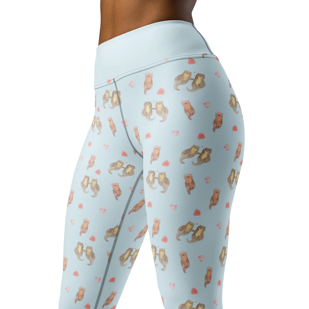 Yogahose Otter Hände halten Muster Yogapants, Yogaleggings, Yogaleggins, Yogahose Damen, Yogahose, Frauen, Yogahose Mädchen, Yogahose Kinder, Yogahose Herren, Yogahose Männer, Otter, Fischotter, Seeotter, Otter Seeotter See Otter